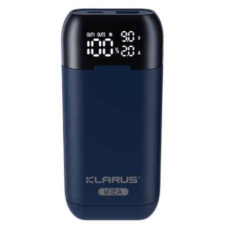 Chargeur double K2A 3 en 1 + batteries rechargeables